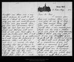 Letter from W. J. Shields to John Muir, 1904 Aug. by W J. Shields
