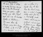 Letter from Dorothy Barry to John Muir, 1904 Jul 27. by Dorothy Barry