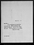 Letter from [Charles F. Lummis] to John Muir, 1[1905 Aug 11. by [Charles F. Lummis]