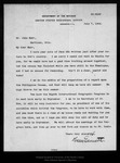 Letter from Henry Gannett to John Muir, 1904 Jul 7. by Henry Gannett