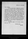 Letter from [John Muir] to [C. Hart] Merriam, 1905 May 22. by John Muir
