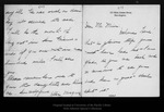 Letter from Ellie Mosgrove to John Muir, [ca. 1904 Jun]. by Ellie Mosgrove