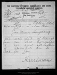 Letter from [Edward Henry] Harriman to John Muir, 1904 Apr 28. by [Edward Henry] Harriman