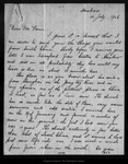 Letter from M. S. Husted to John Muir , 1906 Jul 12. by M S. Husted