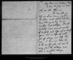 Letter from Charles [A.] Keeler to John Muir, 1906 Jul 6. by Charles [A.] Keeler