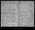 Letter from Katharine Hooker to John Muir, [1907 ?] Aug 3. by Katharine Hooker