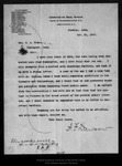 Letter from A[lbert] F. Dawson to C. A. Ficke, 1907 Oct 31. by A[lbert] F. Dawson