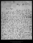 Letter from [Annie] Wanda [Muir] to [John Muir], 1906 Apr 18. by [Annie] Wanda [Muir]