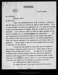 Letter from R[obert] U[nderwood] Johnson to John Muir, 1908 Aug 14. by R[obert] U[nderwood] Johnson