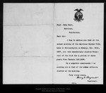 Letter from Henry G. Bryant to John Muir, 1908 Jan 13. by Henry G. Bryant