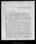 Letter from J. E. Calkins to Col. Sellers, 1908 Mar 23. by J E. Calkins