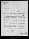 Letter from Samuel S. Shull to John Muir, 1908 Jan 6. by Samuel S. Shull