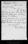 Letter from Tho[ma]s J. Pilkington to John Muir, 1908 Oct 4. by Tho[ma]s J. Pilkington
