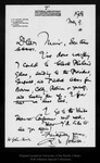 Letter from R[obert] U[nderwood] Johnson to John Muir, 1908 May 9. by R[obert] U[nderwood] Johnson