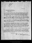 Letter from E[dward] T. Parsons to James R. Garfield, 1908 Mar 14. by E[dward] T. Parsons
