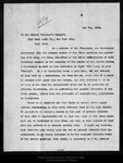Letter from E[dward] T. Parsons to Editor of "Collier's" Weekly, 1908 May 7. by E[dward] T. Parsons