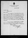 Letter from F[rancis] J. Garrison to John Muir, 1908 Aug 28. by F[rancis] J. Garrison