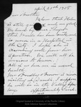 Letter from Sarah [Muir Galloway] to [John Muir], 1908 Apr 21. by Sarah [Muir Galloway]