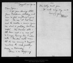 Letter from Helen [Muir] to [John Muir], [1908 ?] Apr 12 . by Helen [Muir]