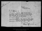 Letter from James Rennie to John Muir, 1908 Dec 18. by James Rennie