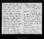 Letter from Katharine Hooker to John Muir, [1909 ?] Jul 30. by Katharine Hooker