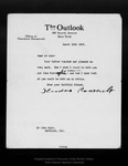 Letter from Theodore Roosevelt to John Muir, 1909 Mar 18. by Theodore Roosevelt