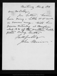 Letter from John Muir to [William] Colby, 1909 Nov 4. by John Muir