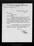 Letter from H. K. Gregory to John Muir, 1909 Oct 6. by H K. Gregory