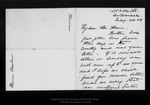 Letter from Marian Hooker to John Muir, [1909 ?] Oct 29. by Marian Hooker