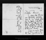 Letter from R[obert] U[nderwood] Johnson to John Muir, 1909 Sep 7. by R[obert] U[nderwood] Johnson