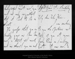 Letter from Edith Simonds to John Muir, [ca. 1909]. by Edith Simonds