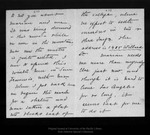 Letter from Katharine Hooker to John Muir, [1909] Aug 19. by Katharine Hooker