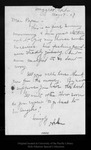 Letter from Helen [Muir] to [John Muir], 1909 May 17. by Helen [Muir]