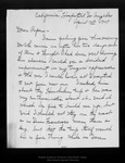 Letter from Helen [Muir] to [John Muir], 1909 Apr l. by Helen [Muir]