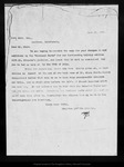Letter from F[rancis] J. G[arrison] to John Muir, 1909 Jun 25. by F[rancis] J. G[arrison]