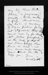 Letter from W[illiam] Keith to John Muir, [1909 ?]. by W[illiam] Keith