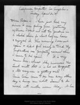 Letter from Helen [Muir] to [John Muir], 1909 Apr 2. by Helen [Muir]