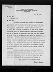 Letter from Edward Hyatt to John Muir, 1909 Jul 29. by Edward Hyatt