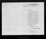 Letter from Walter H. Page to John Muir, 1909 Feb 6. by Walter H. Page