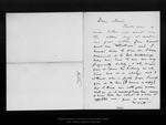 Letter from W[illiam] Keith to John Muir, [ca. 1909]. by W[illiam] Keith