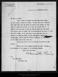 Letter from Sherman D. Thacher to John Muir, 1910 Oct 13. by Sherman D. Thacher