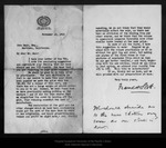 Letter from Frank H. Scott to John Muir, 1910 Nov 16. by Frank H. Scott