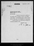 Letter from R[obert] U[nderwood] Johnson to William F. Bade, 1910 Sep 15. by R[obert] U[nderwood] Johnson