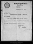 Letter from Cha[rle]s F. Lummis to John Muir, 1910 Feb 4. by Cha[rle]s F. Lummis