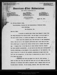 Letter from Richard B. Watrous to William F. Bade, 1910 Aug 29. by Richard B. Watrous