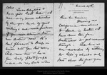 Letter from Betty Averell to John Muir, [1911 ?] Mar 27. by Betty Averell