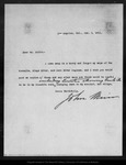 Letter from John Muir to [William] Colby, 1911 Jan 3. by John Muir
