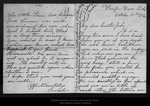 Letter from Sarah [Muir Galloway] to [John Muir], 1912 Oct 31. by Sarah [Muir Galloway]