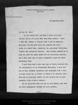 Letter from Henry Fairfield Osborn to John Muir, 1911 Sep 25. by Henry Fairfield Osborn
