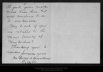 Letter from Penelope H. Bingenheimer to John Muir, [ca. 1912 ?]. by Penelope H. Bingenheimer